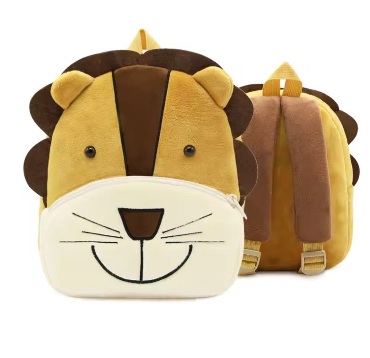 Mochila de Peluche Infantil con Animales