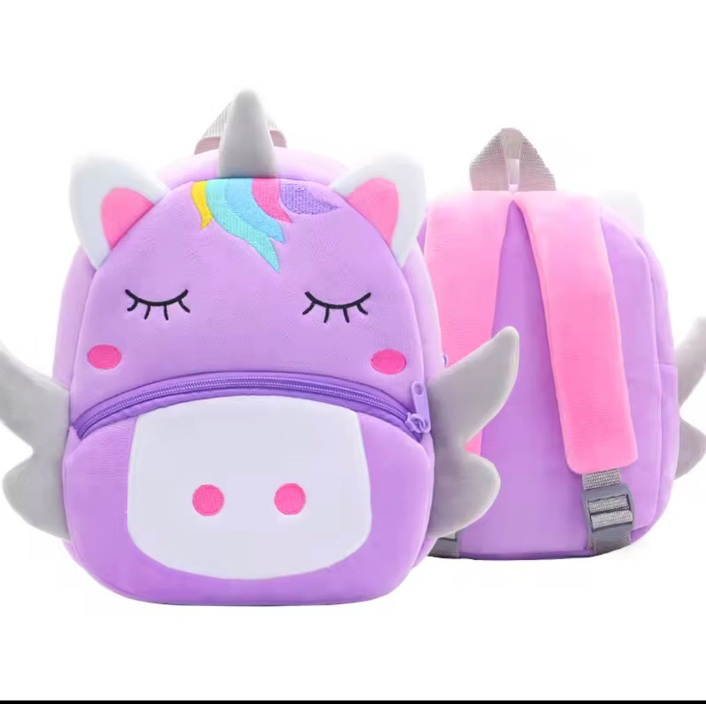 Mochila de Peluche Infantil con Animales