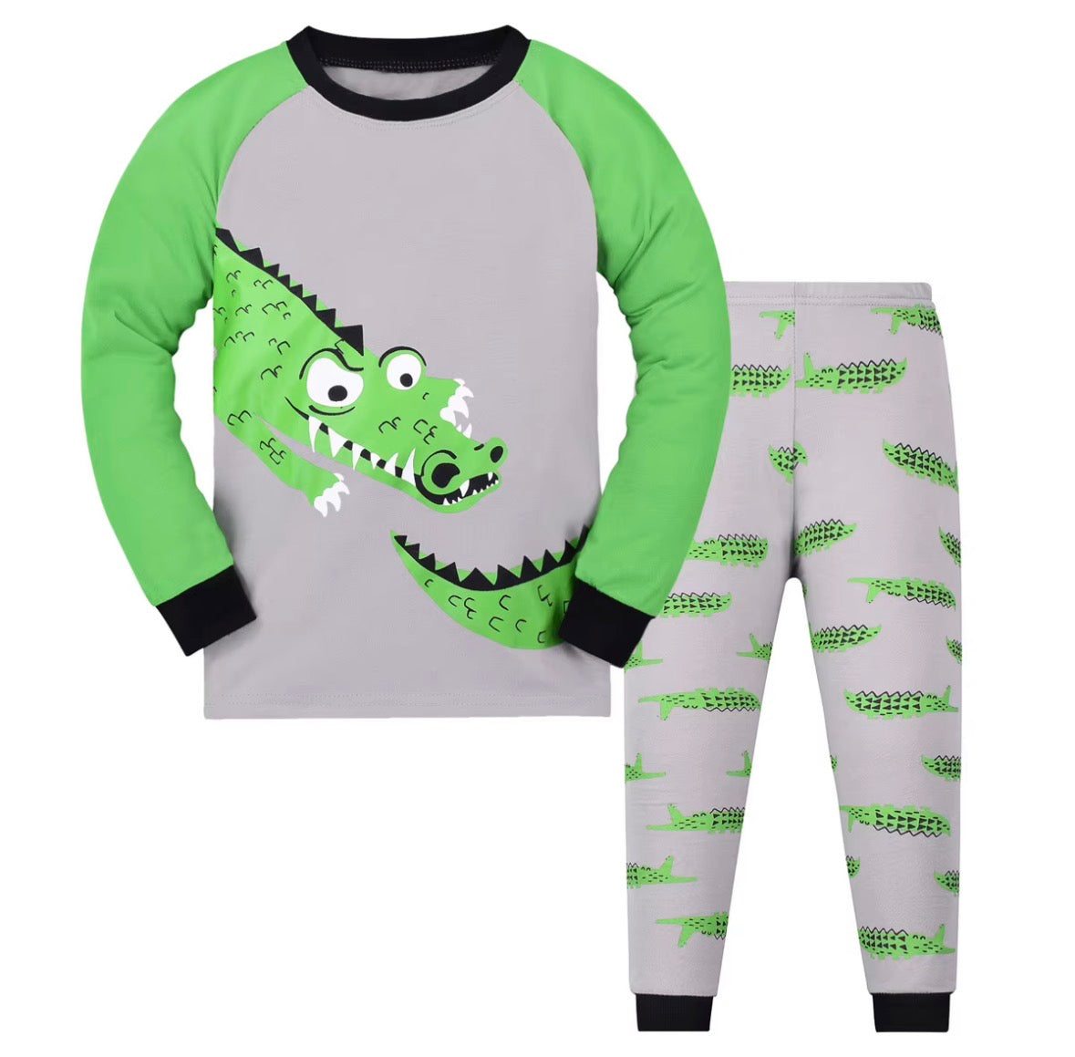 Pijama Infantil de Manga Larga