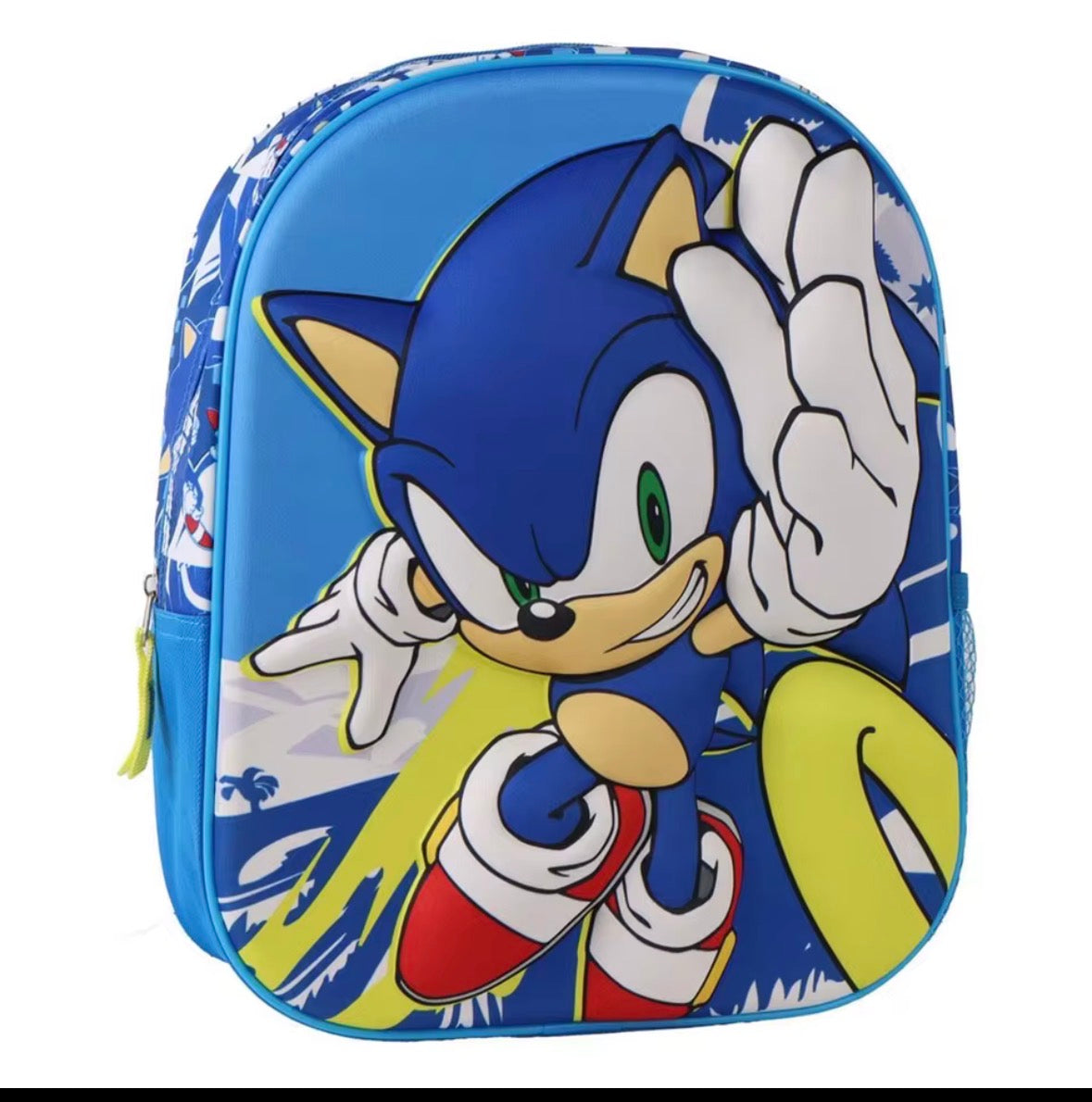 Mochila Infantil 3D Sonic 33 cm