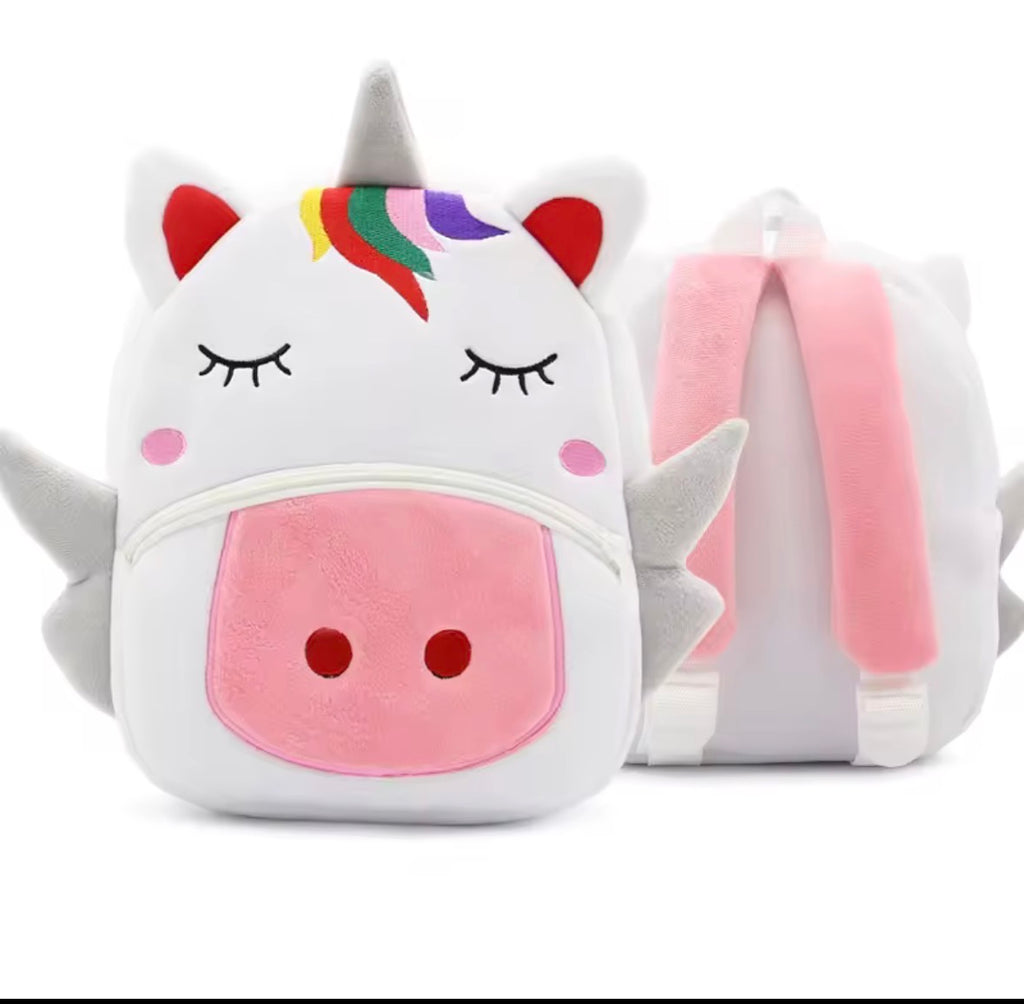 Mochila de Peluche Infantil con Animales
