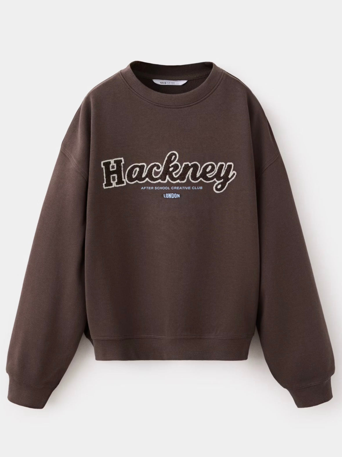 SUDADERA OVERSIZE ESTAMPADA