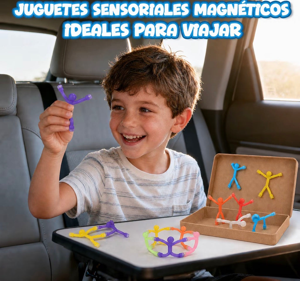 Figuras Magnéticas FlexiFun – Pack 10 Colores