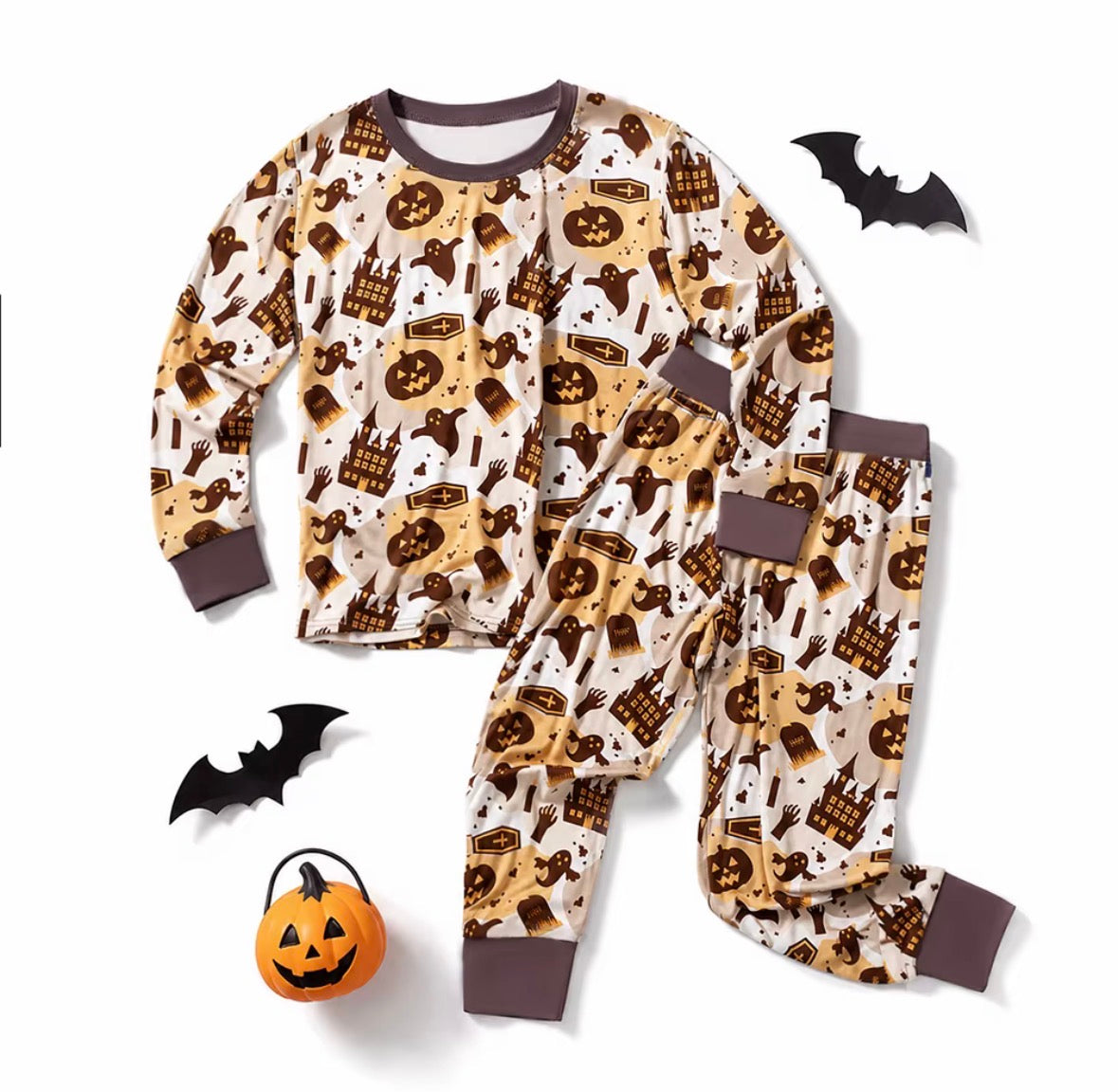 Pijama Halloween Kids
* Pijama Calabaza Infantil