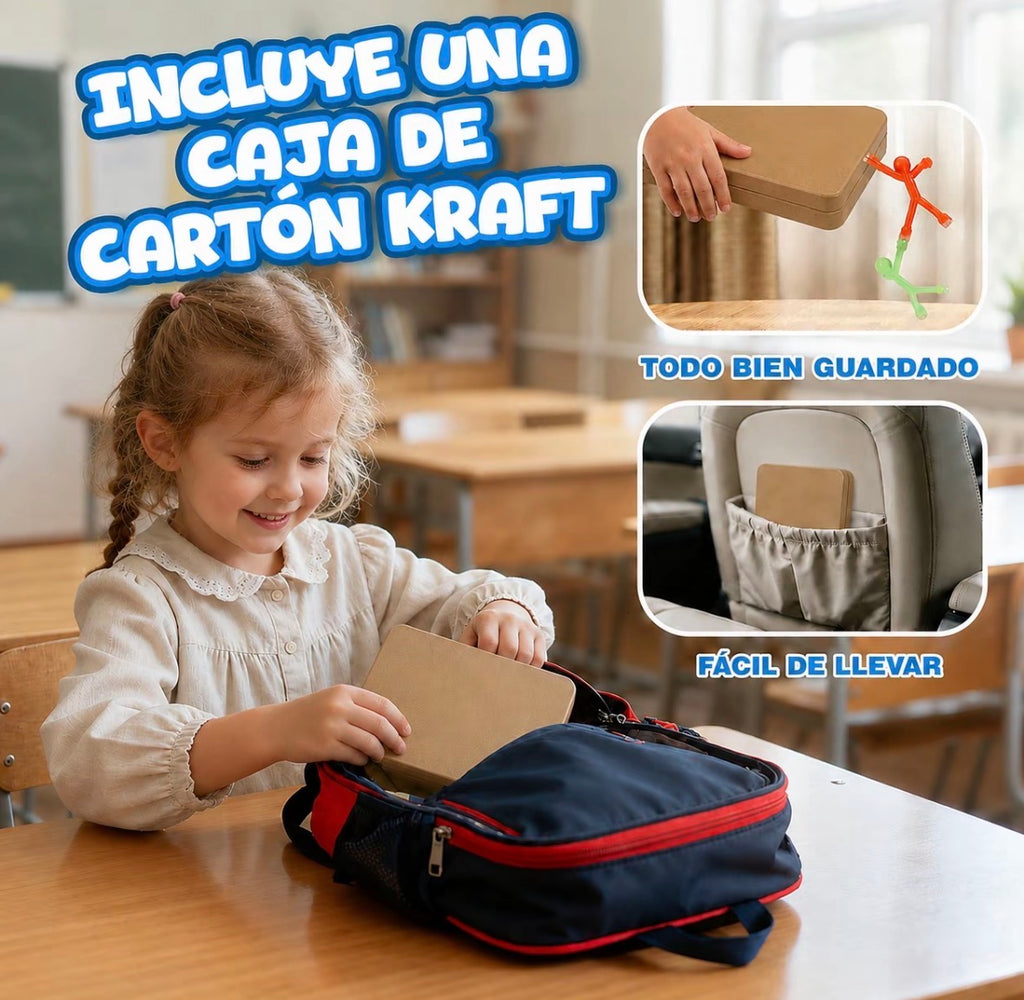 Figuras Magnéticas FlexiFun – Pack 10 Colores