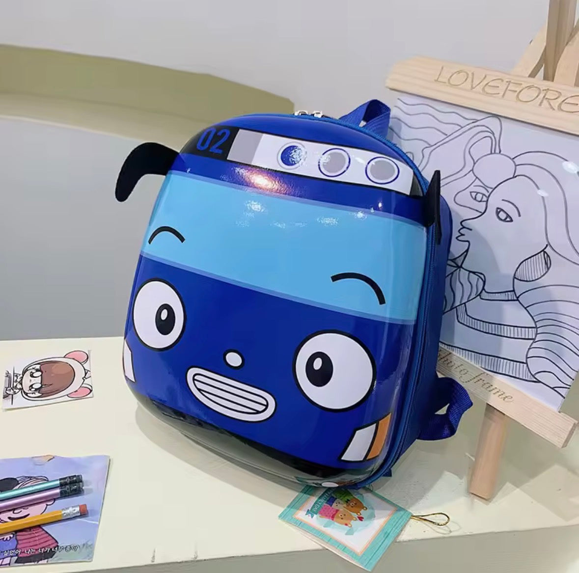 Mochila Infantil 3D Autobús