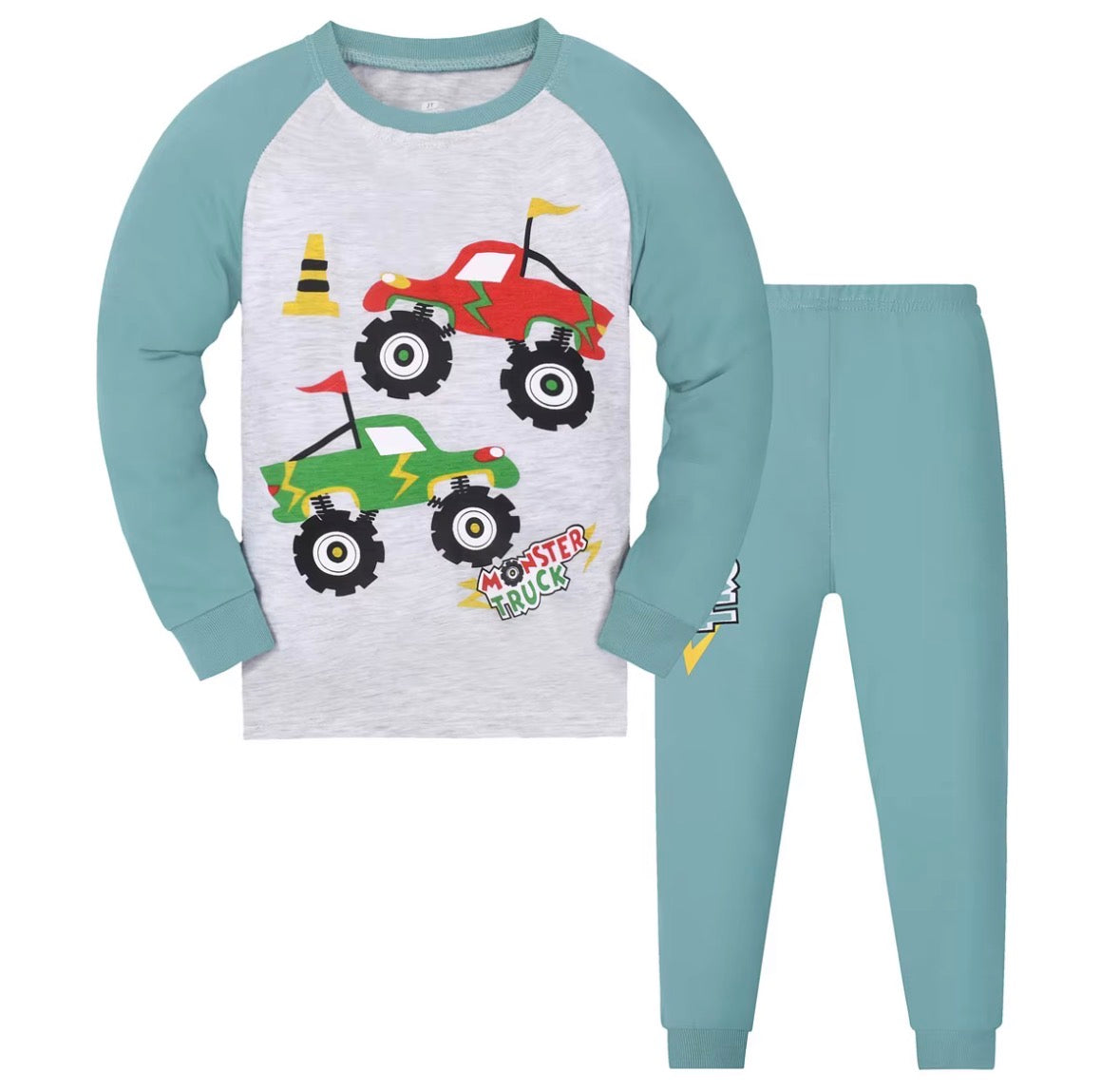 Pijama Infantil de Manga Larga
